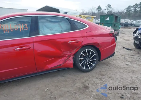 2020 Hyundai Sonata Sel Plus из США, поврежденный, VIN 5NPEJ4J26LH034087